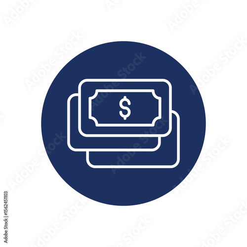 Money icon vector