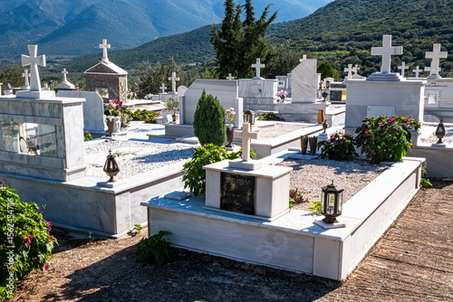Friedhof auf der Peloponnes