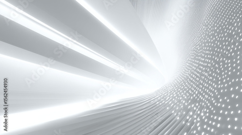 Futuristic Abstract Tech Background with Glowing Digital Light Textures