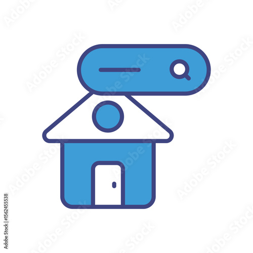 Search icon vector