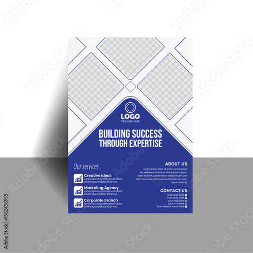Corporate business flyer template design set,A4 Flyers Template & Creative Flyer Layout design