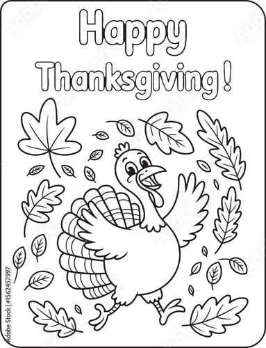 23 Bold and Easy Thanksgiving for coloring pages