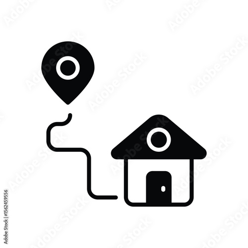 Property Map icon vector