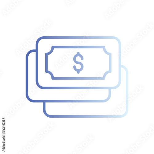 Money icon vector