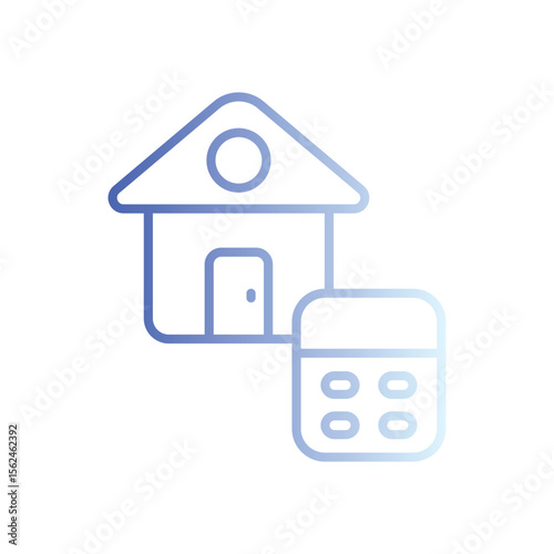 Calculator icon vector