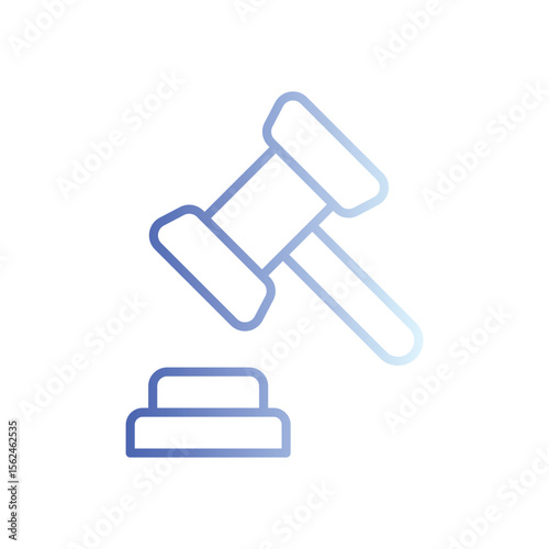 Real Estate Law icon vector