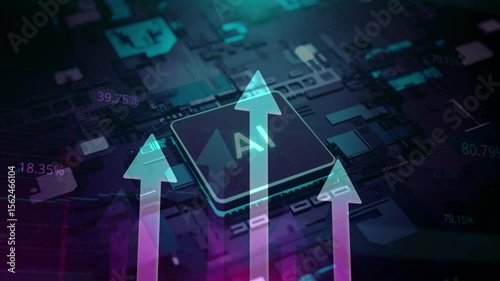 ai and sign with arrow