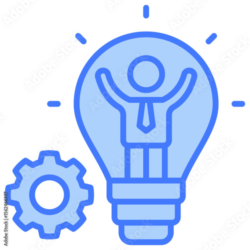 Innovator Blue Icon