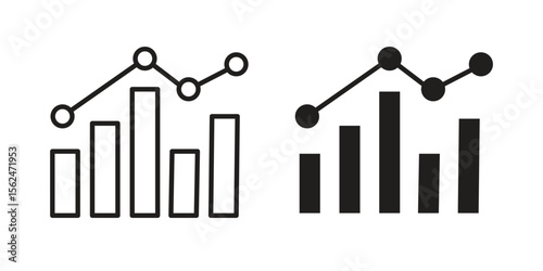 Benchmarking icon Black and White Vector Graphic