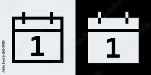 Calendar Day 1 icon