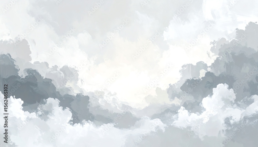 Fototapeta premium Abstract Cloudy Sky Background