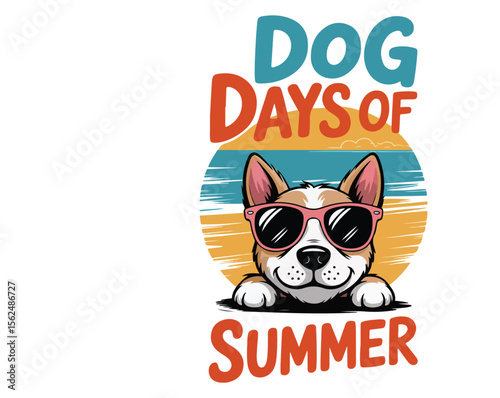 Beat the heat in style! Our “Dog Days of Summer” t-shirt features retro pup vibes, bold colors & comfy fit—perfect for beach days, dog lovers & summer streetwear fashion trends.