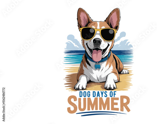 Beat the heat in style! Our “Dog Days of Summer” t-shirt features retro pup vibes, bold colors & comfy fit—perfect for beach days, dog lovers & summer streetwear fashion trends.