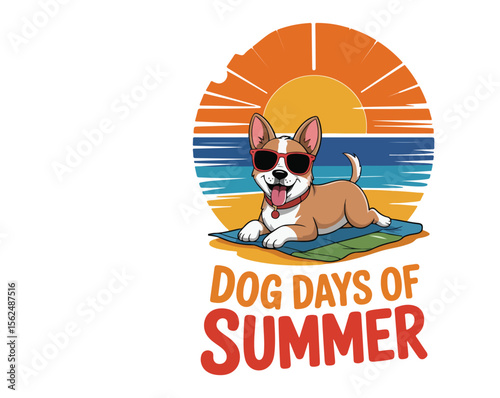Beat the heat in style! Our “Dog Days of Summer” t-shirt features retro pup vibes, bold colors & comfy fit—perfect for beach days, dog lovers & summer streetwear fashion trends.