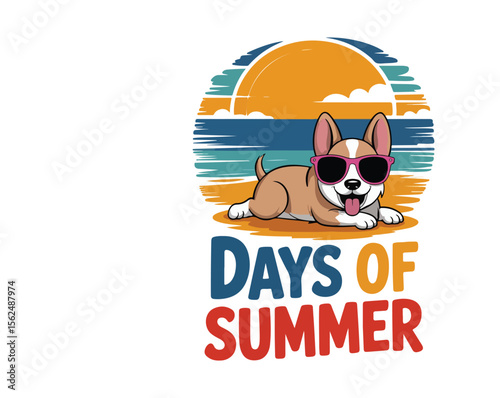 Beat the heat in style! Our “Dog Days of Summer” t-shirt features retro pup vibes, bold colors & comfy fit—perfect for beach days, dog lovers & summer streetwear fashion trends.