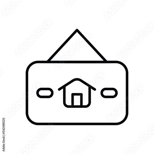 For Rent Sign icon vector