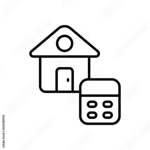Calculator icon vector