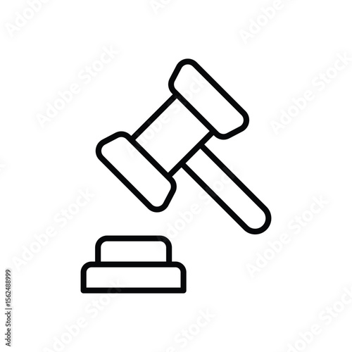 Real Estate Law icon vector