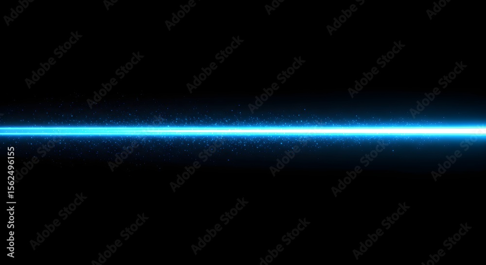 Fototapeta premium Blue energy line