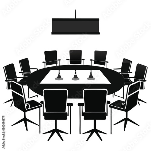 Round Table Conference Room Design & Layout for Effective Meetings