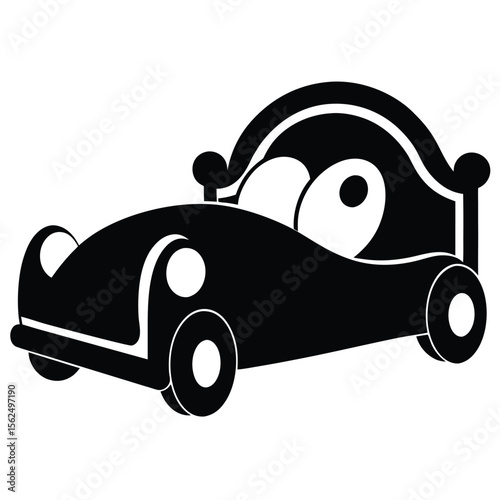 Whimsical Car Bed Design Unique Kids' Room Decor Ideas