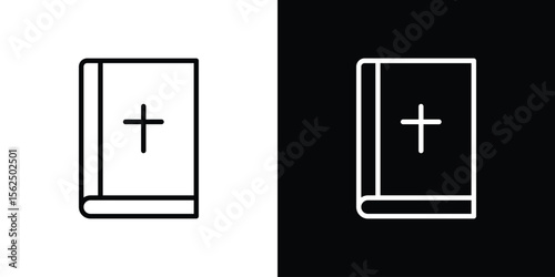 Bible icon vector, Symbol, logo illustrations