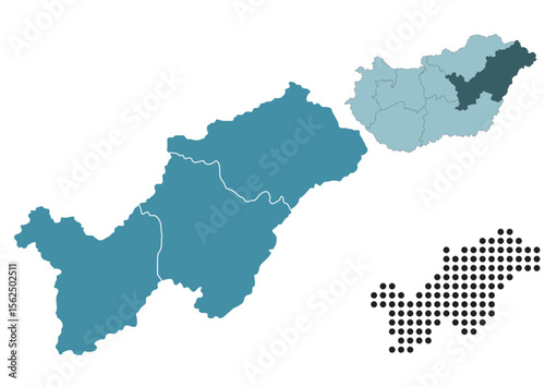 Set maps of Northern Great Plain province