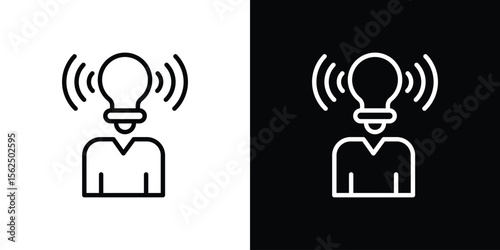 Brand awareness icon vector, Symbol, logo illustrations