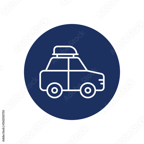 Autowalk icon vector