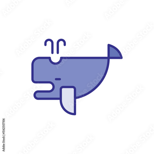 Oceanarium icon vector