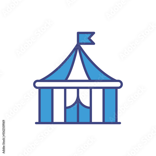 Circus icon vector