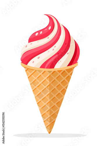 Strawberry Ice Cream Food I...