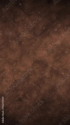 Animation of light spots on brown background