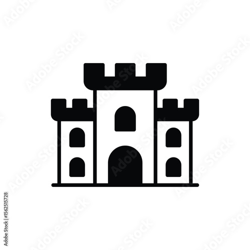 Attraction icon vector