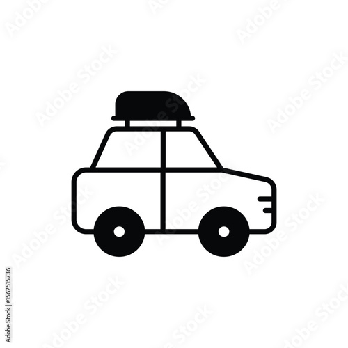 Autowalk icon vector