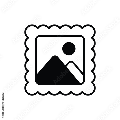 Art Gallery icon vector