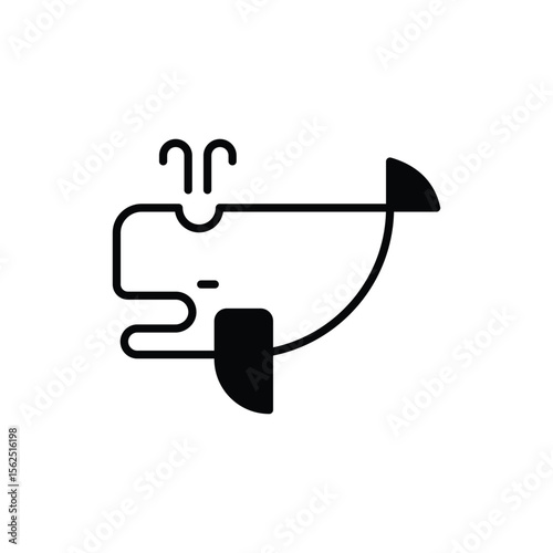 Oceanarium icon vector