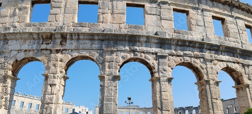 Arena Pula (Roman coloseseum) in Croatia	