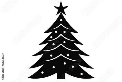 christmas tree vector