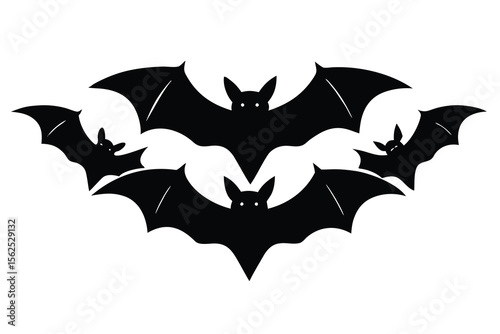 halloween bat vector