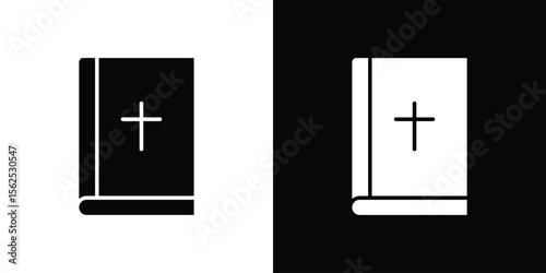 Bible icon vector, Symbol, logo illustrations
