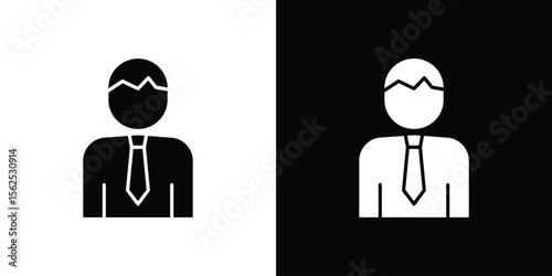Cashier icon symbol. simple design editable.