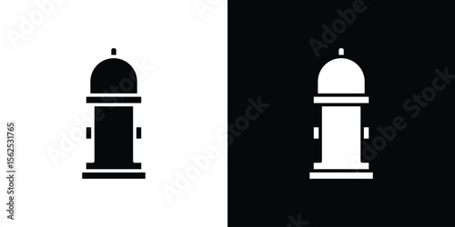Fire hydrant icon vector, Symbol, logo illustrations