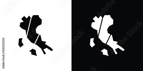 Italy flag icon symbol. simple design editable.