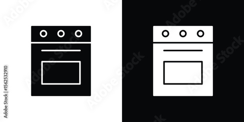 Oven icon vector, Symbol, logo illustrations