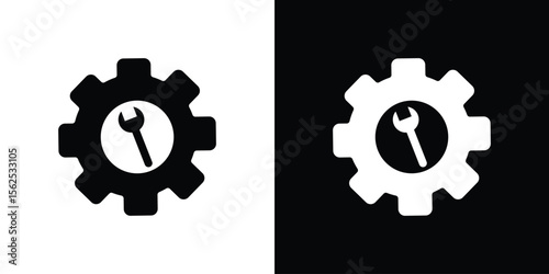 Productivity tools icon symbol. simple design editable.