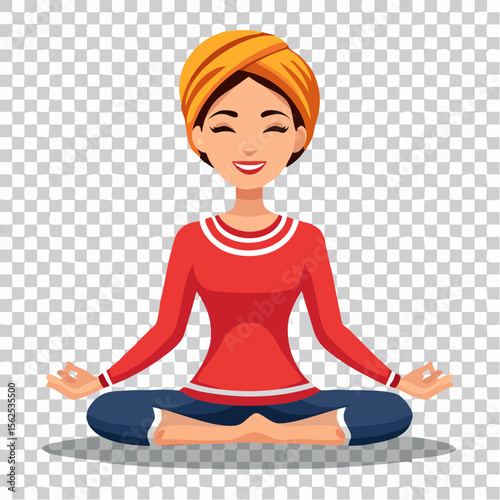 Yoga- position du lotus 