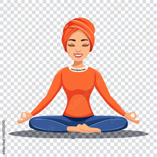 Yoga- position du lotus 