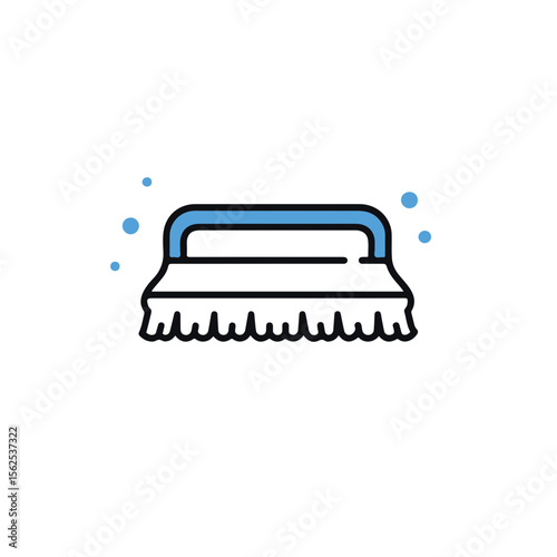 Cleaning Brush Icon 