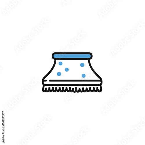 A simple illustration of a shower cap.